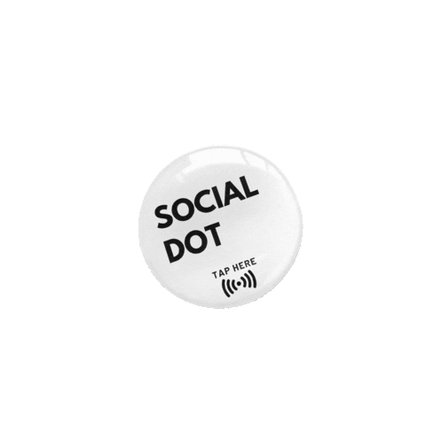 Social Dot Sticker
