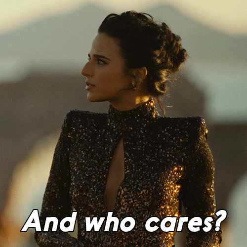 No One Cares Television GIF by Paramount+