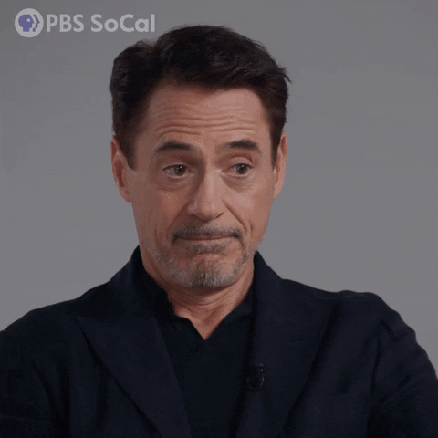 Robert Downey Jr Nod GIF by PBS SoCal