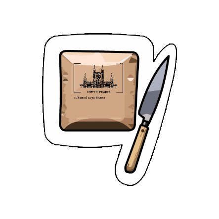 Tempeh Meades Sticker