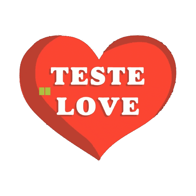 Teste Love Sticker by Cleber & Cauan