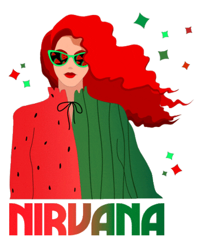 Girl Sticker