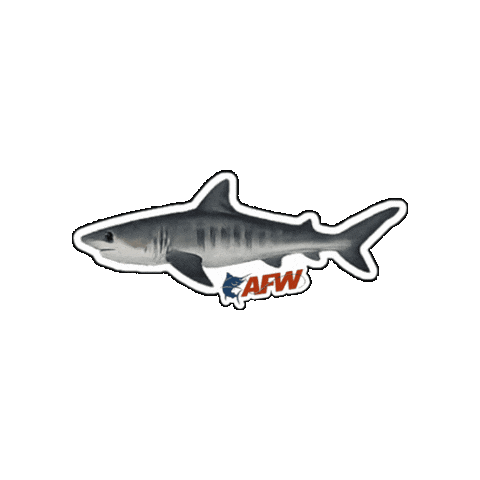 Big Game Tiger Sticker by AFW Fishing Brands