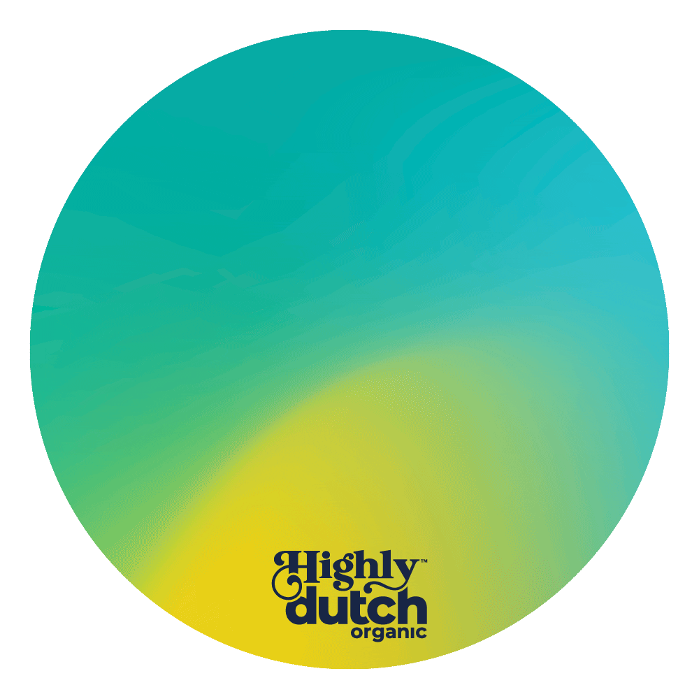 Highly Dutch Organic Sticker