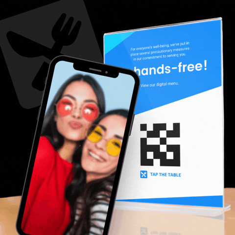 Nfc Hands Free GIF by Tap The Table - Find & Share on GIPHY