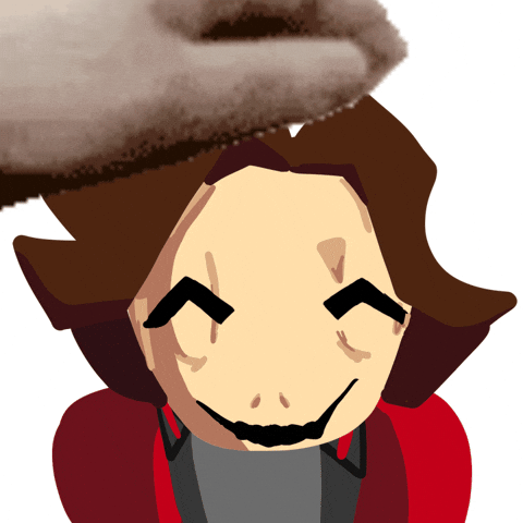 Happy Head Pat GIF