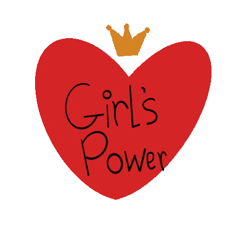 Girls Power Love Sticker