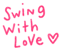 Pink Love Sticker by Catharina Stewart