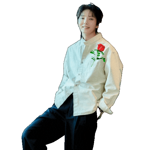 Lee Joon Gi Rose Sticker