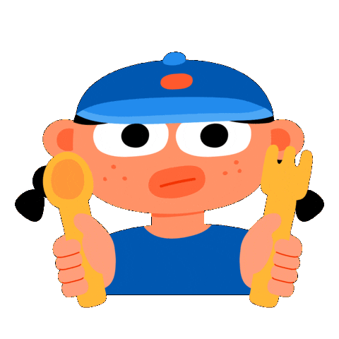 Meal Time Lunch Sticker