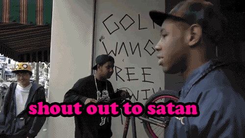 Shout Out To Satan Gifs Get The Best Gif On Giphy