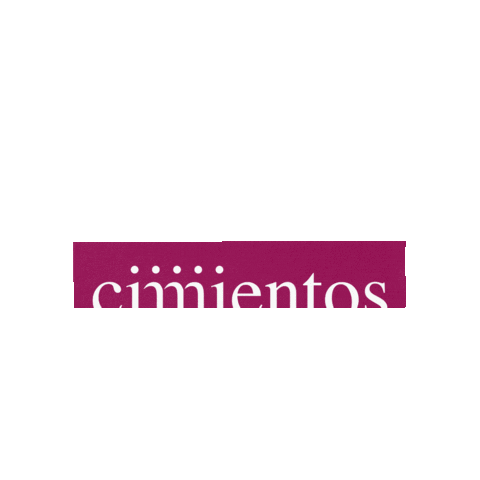 Cimientos Sticker
