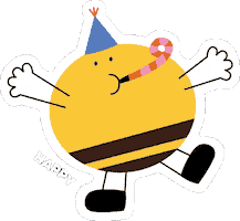 Happy Birthday Party Sticker by stibee