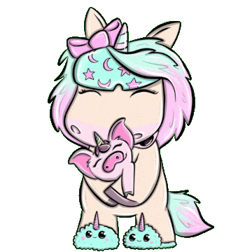 Tired Guten Morgen Sticker by Einhorn Mina