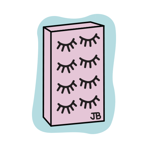 Pink Makeup Sticker by JB Lashes