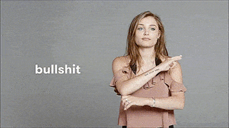 Giphy - sign language bullshit GIF