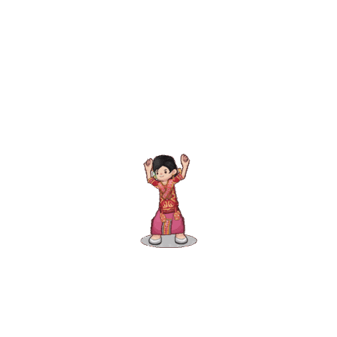 Indonesia Happy Dance Sticker by Jagat.io