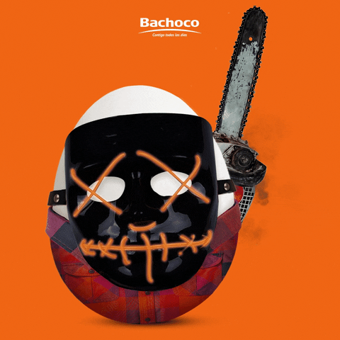 Halloween Face GIF by Bachoco