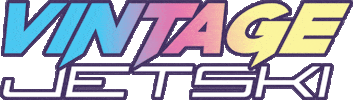VintageJetSki Sticker