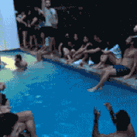 Pool Swimming GIF by Fractal Fantasy