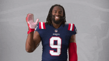 Whats Up Hello GIF by New England Patriots