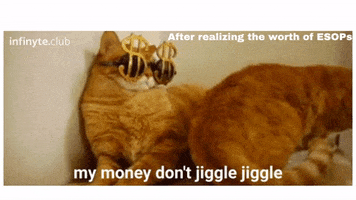 InfinyteClub cat fun money jiggle GIF