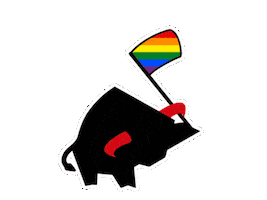 Rainbow Pride Sticker by PREFA