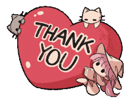 Thanks Thank You Sticker