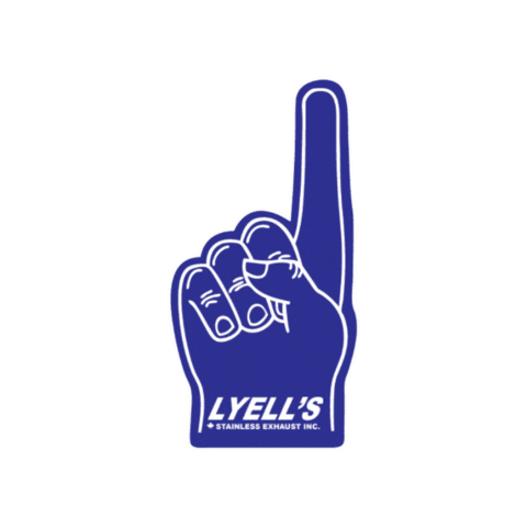 Lyell's Stainless Exhaust Inc. Sticker