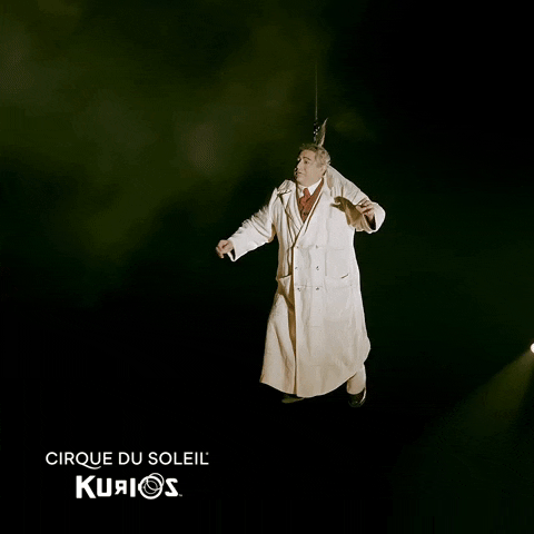 Confused Spaced Out GIF by Cirque du Soleil