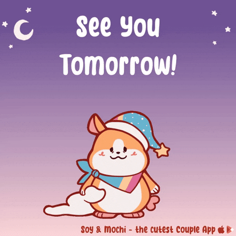 Talk Soon See You GIF by SoyandMochi
