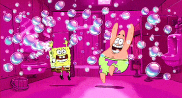 happy spongebob squarepants GIF