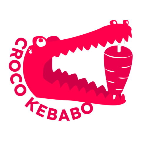 Crocomeal Sticker