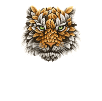 Happy New Year Tiger Sticker by Organika