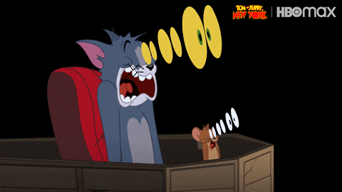 Scared Tom And Jerry GIF by HBO Max - Find & Share on GIPHY