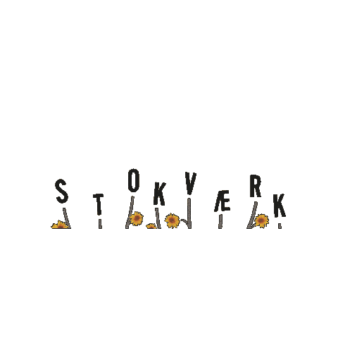 Logo Flowers Sticker by Stokværk Kids