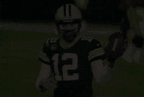 Aaron Rodgers Perfect Timing GIF