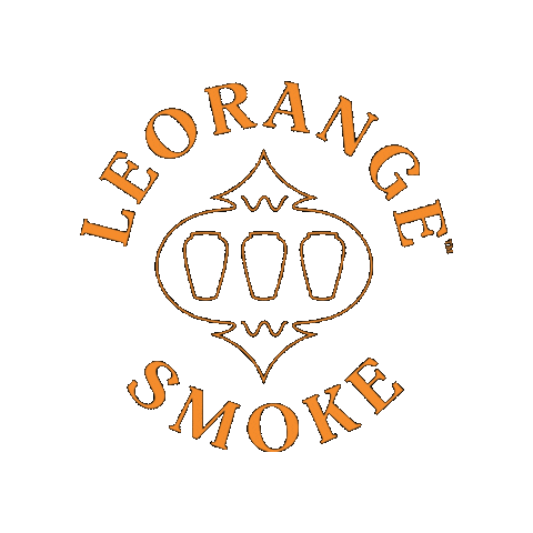 Leorangesmoke Sticker