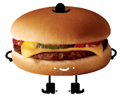 Cheeseburger meme gif