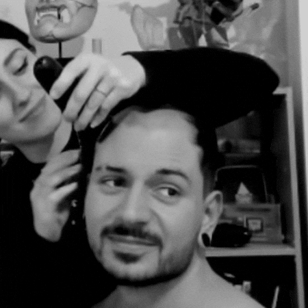 Sad Haircut GIF