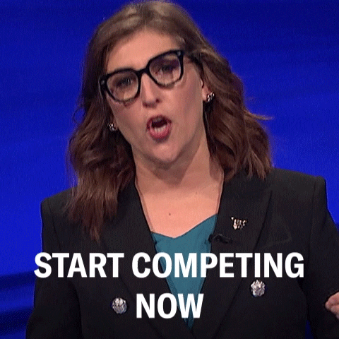 Compete Lets Go GIF by ABC Network