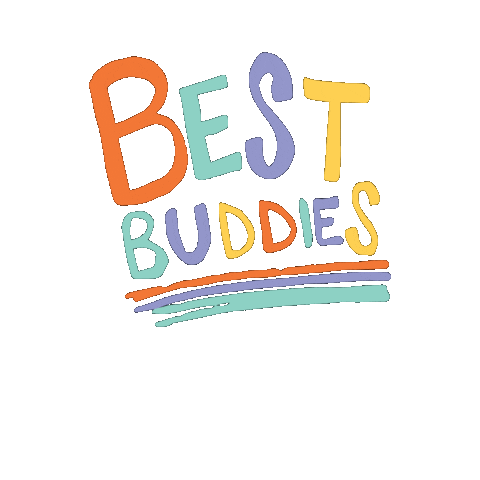 Best Friends Friend Sticker by Best Buddies