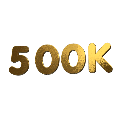 500K Sticker