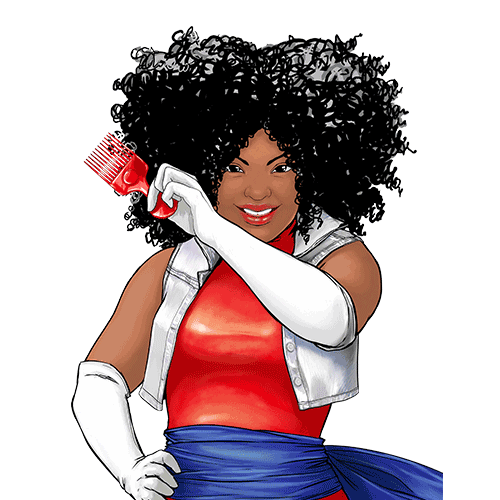 Miss Rizos Sticker