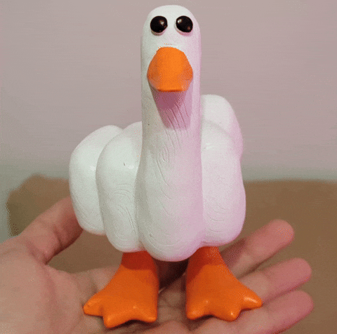 Duck You Lmao GIF