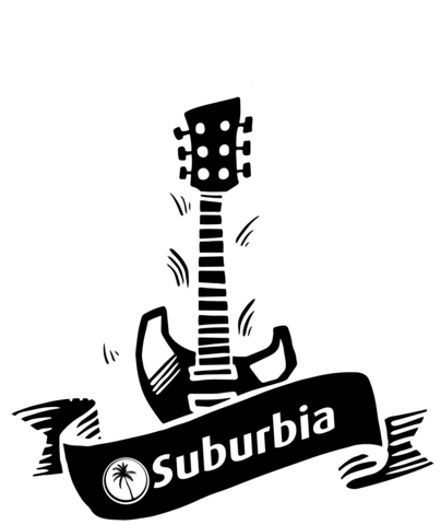 Suburbia Sticker by Groovou