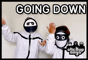 Going Down GIF by Stick Up Music