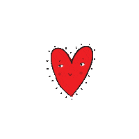 heart love Sticker by aquarela