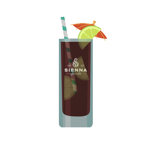 Christmas Cocktails Sticker by Sienna Spirits