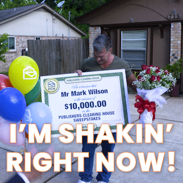 Mark Wilson Texas GIF by Publishers Clearing House